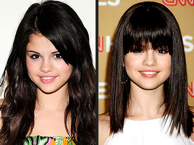 selena gomez short or long hair