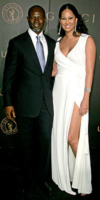 DJIMON HOUNSOU & KIMORA LEE SIMMONS  photo | Kimora Lee Simmons