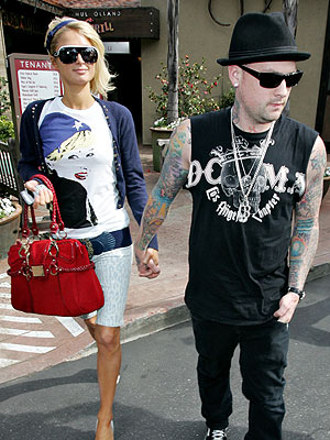 TWICE AS NICE photo | Benji Madden, Paris Hilton