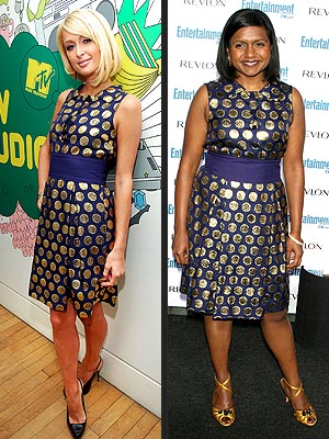 PARIS VS. MINDY photo | Paris Hilton