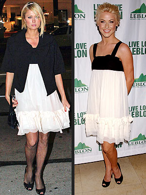 PARIS VS. JULIANNE photo | Julianne Hough, Paris Hilton