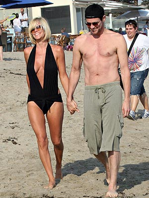 BACKLESS ONE-PIECE photo | Jenny McCarthy, Jim Carrey