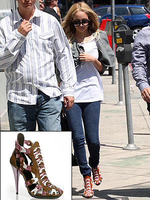 BRAIDED BOOTIES photo | Nicole Richie