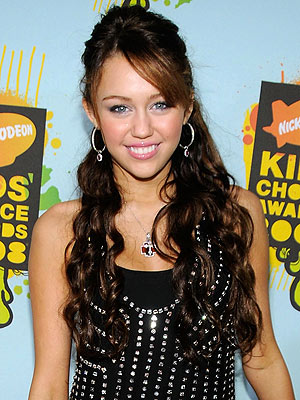 Miley Cyrus Long curly Hair styles