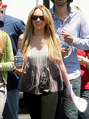 LINDSAY LOHAN'S TOP photo | Lindsay Lohan