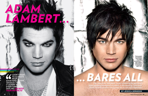 Adam Lambert ...... Bares All