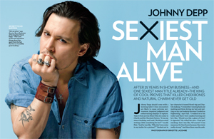 Johnny Depp Sexiest Man Alive