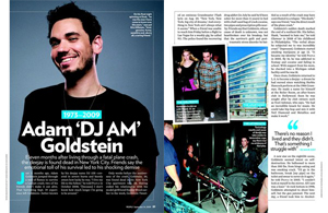 Adam 'DJ AM' Goldstein 1973-2009