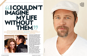 Brad Pitt: "I Couldn't Imagine My Life Without Them"