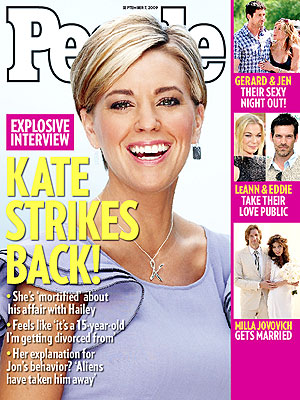  photo | Gosselins On Cover, Eddie Cibrian, Gerard Butler, Jennifer Aniston, Kate Gosselin, LeAnn Rimes, Milla Jovovich