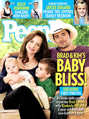  photo | Babies, Country Music Stars, Brad Paisley, Jaycee Dugard