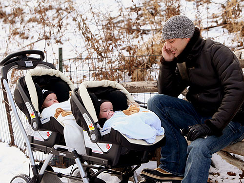Ricky Martin and Twins' Winter