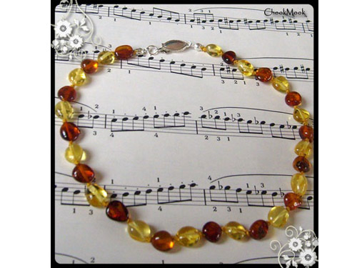 Amber teething necklaces are the new 'it' thing for babies to wear.