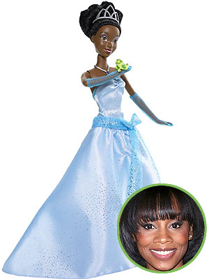 Cartoon Black Princess