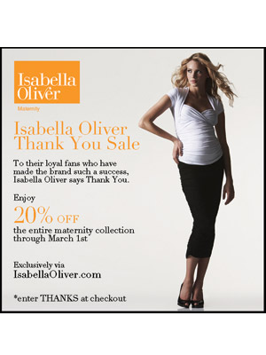 Isabella Oliver Sale