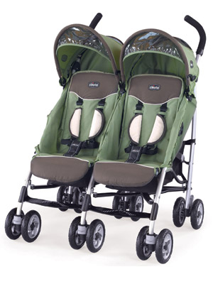 chicco double stroller side by side