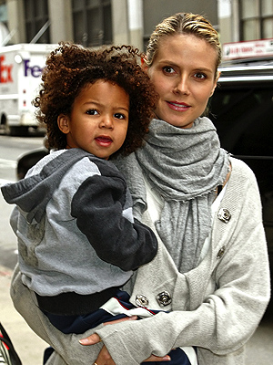 heidi klum seal children. Heidi Klum and Kids Do Lunch