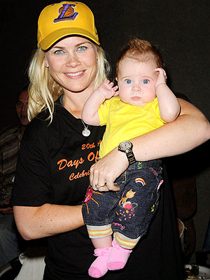 Alison Sweeney and Her BlueEyed Babe