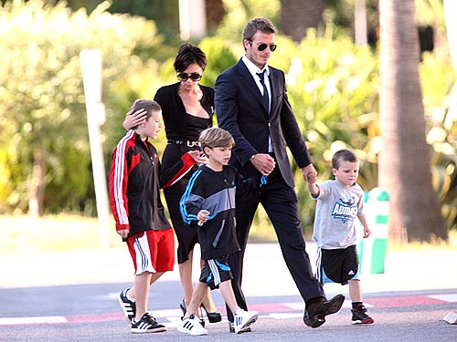 David Beckham Family