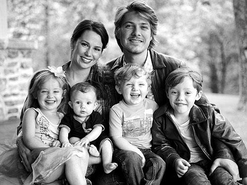 Taylor Hanson Shares a Family Portrait