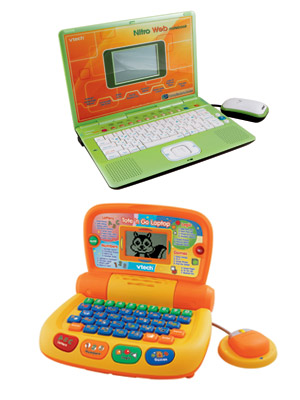 VTech Nitro Web Notebook and Tote and Go Laptop Plus: A Computer for Every Age
