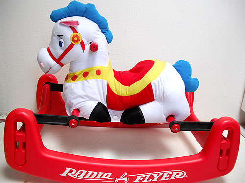 radio flyer horse rocker