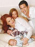 Molly Ringwald Introduces Twins Adele and Roman! Molly Ringwald Introduces Twins Adele and Roman!