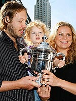 Kim Clijsters Tougher Mentally Since Becoming a Mom Kim Clijsters Tougher Mentally Since Becoming a Mom