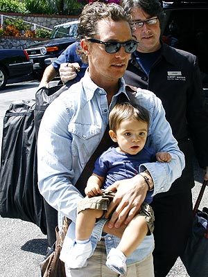 BRING BABY TO WORK DAY photo | Matthew McConaughey