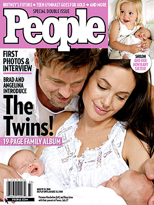 COVER GIRL photo | Angelina Jolie, Brad Pitt
