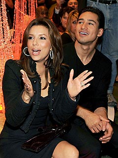 Eva Longoria Parker & Mario Lopez Grab Sushi in Sin City | Eva Longoria Parker, Mario Lopez