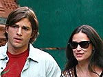 Demi & Ashton Plot a Cemetery Tour in France | Ashton Kutcher