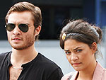 Ed Westwick & Jessica Szohr Lounge By the Pool | Ed Westwick, Jessica Szohr