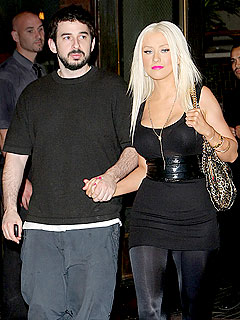 Christina Aguilera's Arty Date with Her Husband | Christina Aguilera