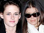 Kristen Stewart Makes Friends with Fergie in Paris! | Fergie, Kristen Stewart