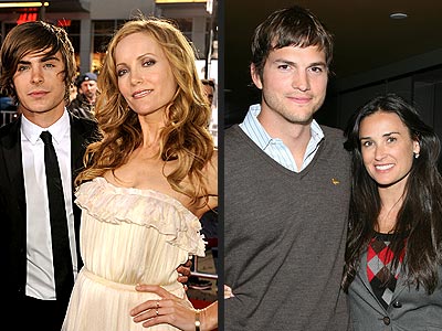  photo | Ashton Kutcher, Demi Moore, Zac Efron