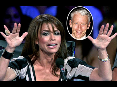 photo | Anderson Cooper, Paula Abdul