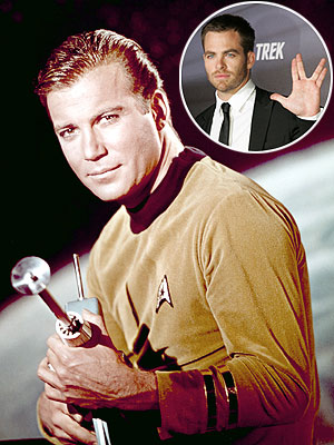 photo | Chris Pine, William Shatner