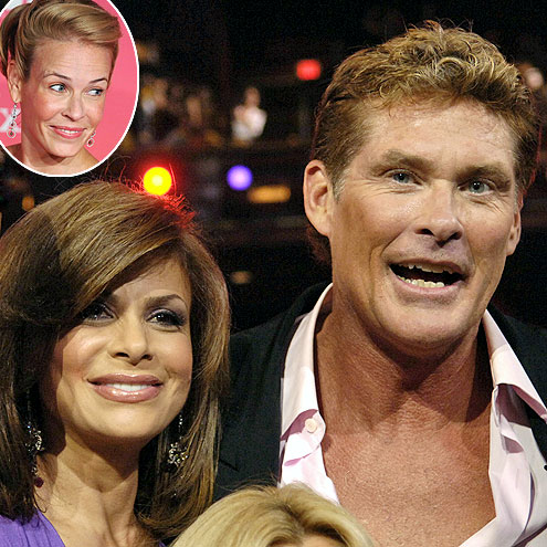  photo | Chelsea Handler, David Hasselhoff, Paula Abdul