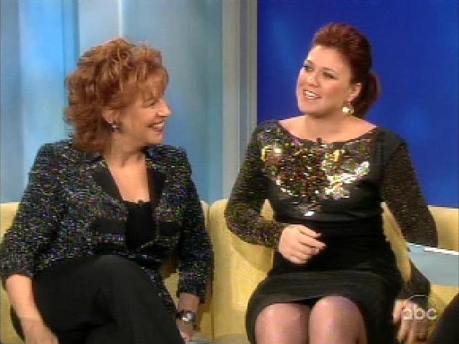  photo | Joy Behar, Kelly Clarkson