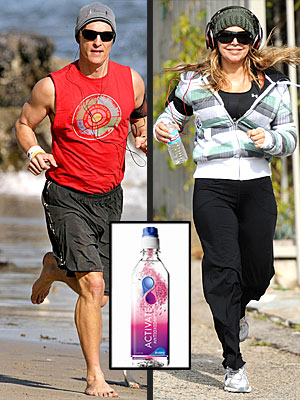 SIP YOUR VITAMINS photo | Fergie, Matthew McConaughey