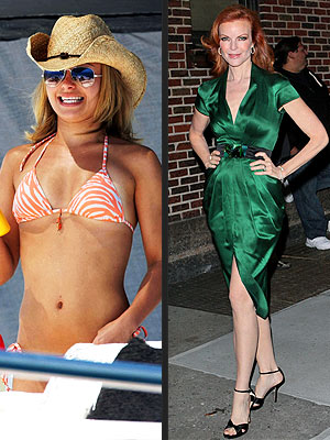 CONDITION YOUR CORE photo | Hayden Panettiere, Marcia Cross