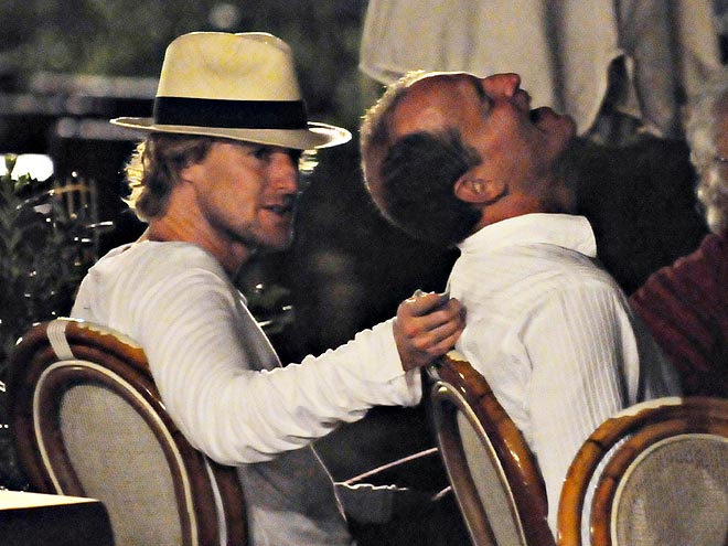 DINNER À DEUX  photo | Owen Wilson, Woody Harrelson