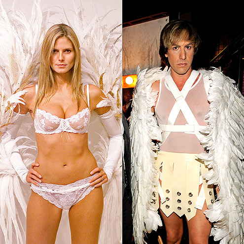 BRÜNO VS. HEIDI photo | Heidi Klum, Sacha Baron Cohen