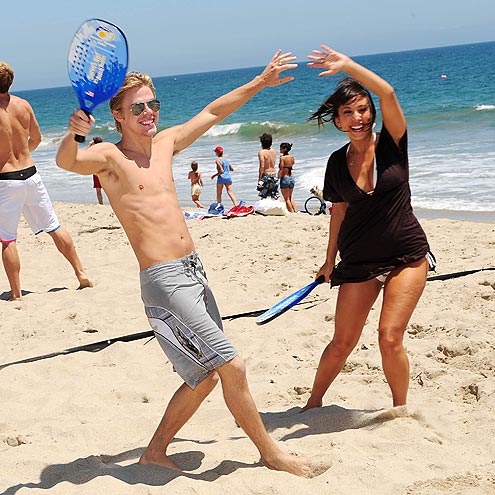 derek hough beach
