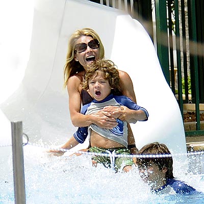 4. GO WATERSLIDING photo | Kelly Ripa