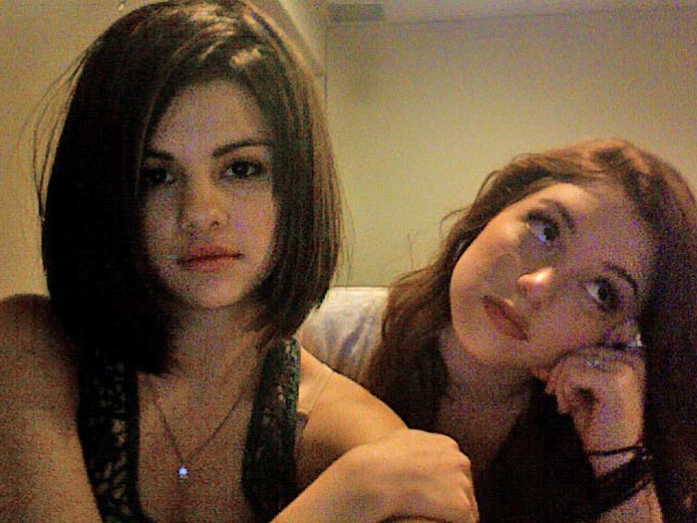 This photo was leaked from a member of Selena Gomez's family on Facebook.