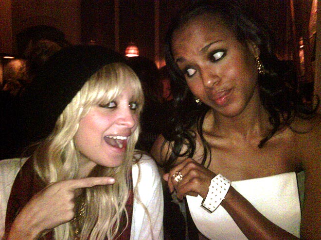 NICOLE & KERRY photo | Kerry Washington, Nicole Richie