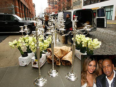THEY HAD 50,000 ORCHIDS! photo | Beyonce Knowles, Jay-Z