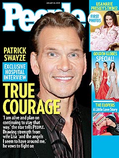 COVER SNEAK PEEK: Patrick Swayze Vows to Fight On